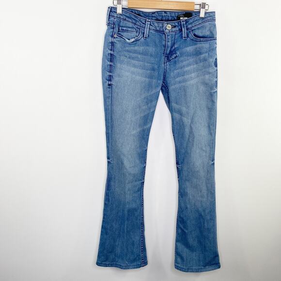 William Rast Belle Flare Light Wash Blue Denim Bootcut Jeans Women's Size 27 - Picture 1 of 12